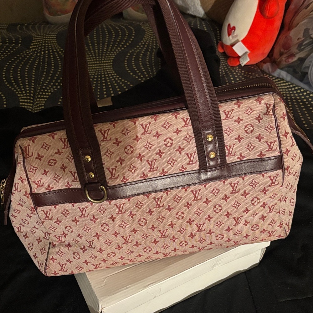 Louis Vuitton Monogram Pink and Brown Tote … Serial Number Vl0033 - Picture 2 of 10